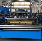 Double Layer Sheet Metal Forming Equipment , Metal Roofing Roll Forming Machine Manual Decoiler