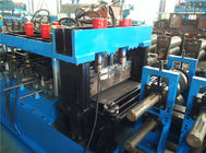 Manual Decoiler Roll Forming Machine For Purlin C Z Type One Side Chain