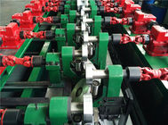 High Speed Fly Cutting Purlin Roll Forming Machine With Two Sides Gear Box Driving
