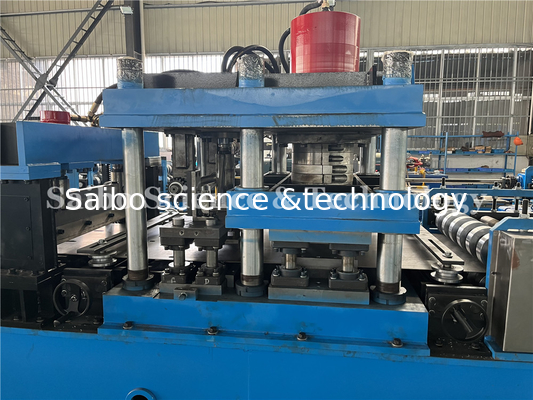 High Afficiency Thrive Beam Roll Forming Machine W Beam Drive By Gear Box