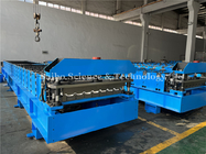 11KW Roofing Panel Roll Forming Machine with Chain Drive include 6T Hydraulic Decoiler