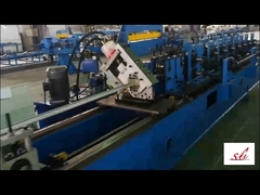 Galvanized steel Solar Roll Forming Machine 415V 50HZ 3P Customized